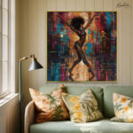 Urban Nocturne Canvas Wall Art