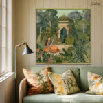 Garden Serenade Canvas Wall art