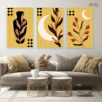 The Midnight Ochre Gallery Wall Art