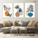 The Indigo Bloom Gallery Wall Art