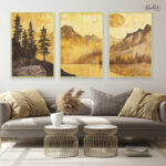 The Gilded Wilderness Gallery Wall Art