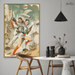 Galactic Frontier Canvas Wall Art