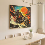 Solar Drifter Canvas Wall Art - Image 2