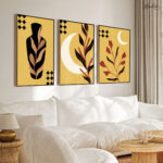 The Midnight Ochre Gallery Wall Art - Image 2