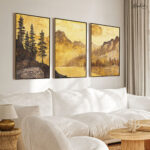 The Gilded Wilderness Gallery Wall Art - Image 2