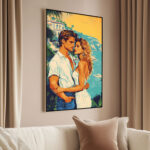 Riviera Reverie Canvas Wall Art - Image 2