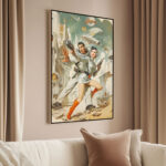 Galactic Frontier Canvas Wall Art - Image 2