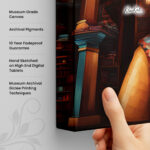 Techno-Tradition Canvas Wall Art - Image 3