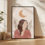 The Celestial Muse Trio Gallery Wall Art - Image 3