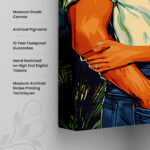 Riviera Reverie Canvas Wall Art - Image 3