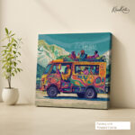 Himalayan Kaleidoscope Canvas Wall Art - Image 4