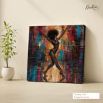 Urban Nocturne Canvas Wall Art - Image 4