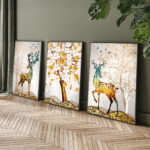The Gilded Antler Gallery Wall Art - Image 4