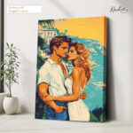 Riviera Reverie Canvas Wall Art - Image 4