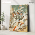 Galactic Frontier Canvas Wall Art - Image 4