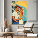 Riviera Reverie Canvas Wall Art - Image 5
