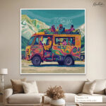 Himalayan Kaleidoscope Canvas Wall Art - Image 6