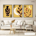 The Midnight Ochre Gallery Wall Art - Image 6