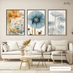 The Azure Poppy Gallery Wall Art - Image 6
