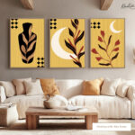 The Midnight Ochre Gallery Wall Art - Image 7