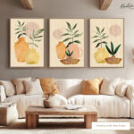 The Terracotta Oasis Gallery Wall Art - Image 7