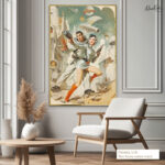 Galactic Frontier Canvas Wall Art - Image 8