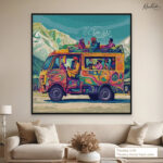 Himalayan Kaleidoscope Canvas Wall Art - Image 11