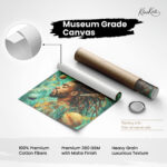 Cosmic Lineage Canvas Wall Art - Image 13