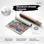 Himalayan Kaleidoscope Canvas Wall Art - Image 13