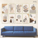 The Bohemian Serenity Gallery Wall Art