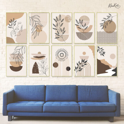 The Bohemian Serenity Gallery Wall Art