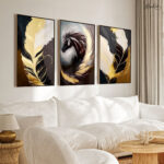 The Stallion’s Ascent Gallery Wall Art - Image 2