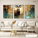 The Sovereign Stag Gallery Wall Art - Image 6