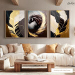 The Stallion’s Ascent Gallery Wall Art - Image 7