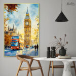 Golden Hour at Big Ben Canvas wall Art