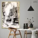 Historical atmosphere Canvas wall Art