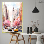 Spring in the Concrete Canvas wall Art
