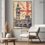 London Grit Canvas wall Art - Image 12