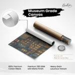 Night Rooftops Canvas wall Art - Image 13