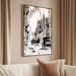 Historical atmosphere Canvas wall Art - Image 2