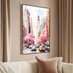 Spring in the Concrete Canvas wall Art - Image 2