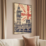 London Grit Canvas wall Art - Image 2