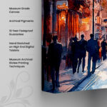 St. Paul’s Cathedral Canvas wall Art - Image 3