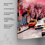 Spring in the Concrete Canvas wall Art - Image 3