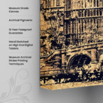 London Grit Canvas wall Art - Image 3