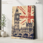 London Grit Canvas wall Art - Image 4