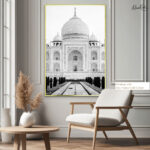 The Taj Mahal Canvas wall Art - Image 5