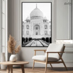 The Taj Mahal Canvas wall Art - Image 6