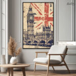 London Grit Canvas wall Art - Image 6