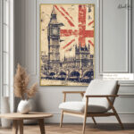 London Grit Canvas wall Art - Image 8